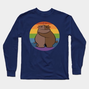 Rainbow Bear Hug Long Sleeve T-Shirt